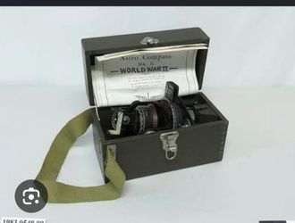 WWII Astro Compass MK II with Case