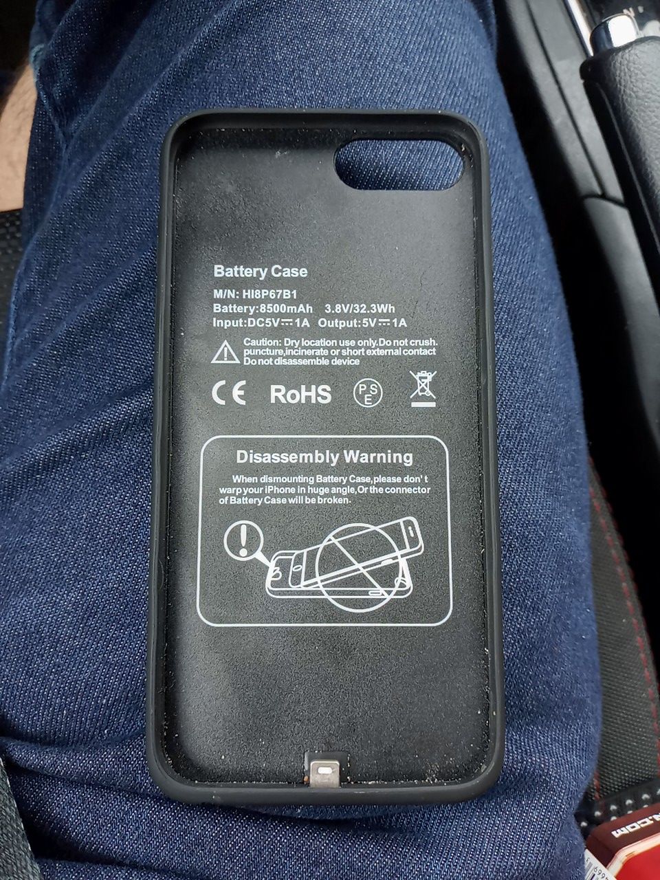 Iphone 6 plus battery case