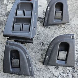 Set of 4 Window Switches For 1997 Honda Civic Sedan 