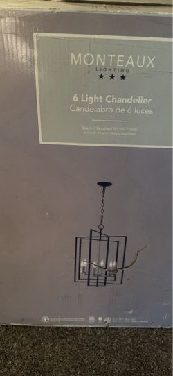 Monteaux Lighting 6-Light Chandelier