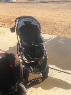 Stroller and car seat