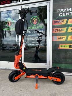 ⚡️ Electric Scooter Arwibon GT08 Dual 5600W 50mph TAKE IT HOME TODAY WITH $49