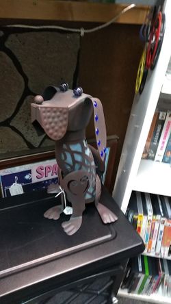 14in barking light up welcoming dog