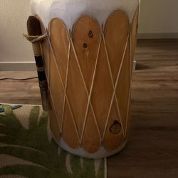 Authentic Handmade African Drum – Full Size (24”) 🪘