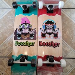 YOCAHER SKATEBOARD SIZE 7.75 