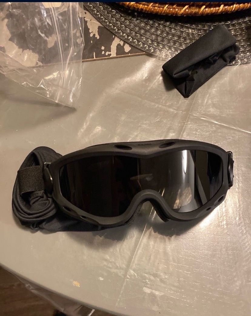 WileyX Goggles Black Frame Military