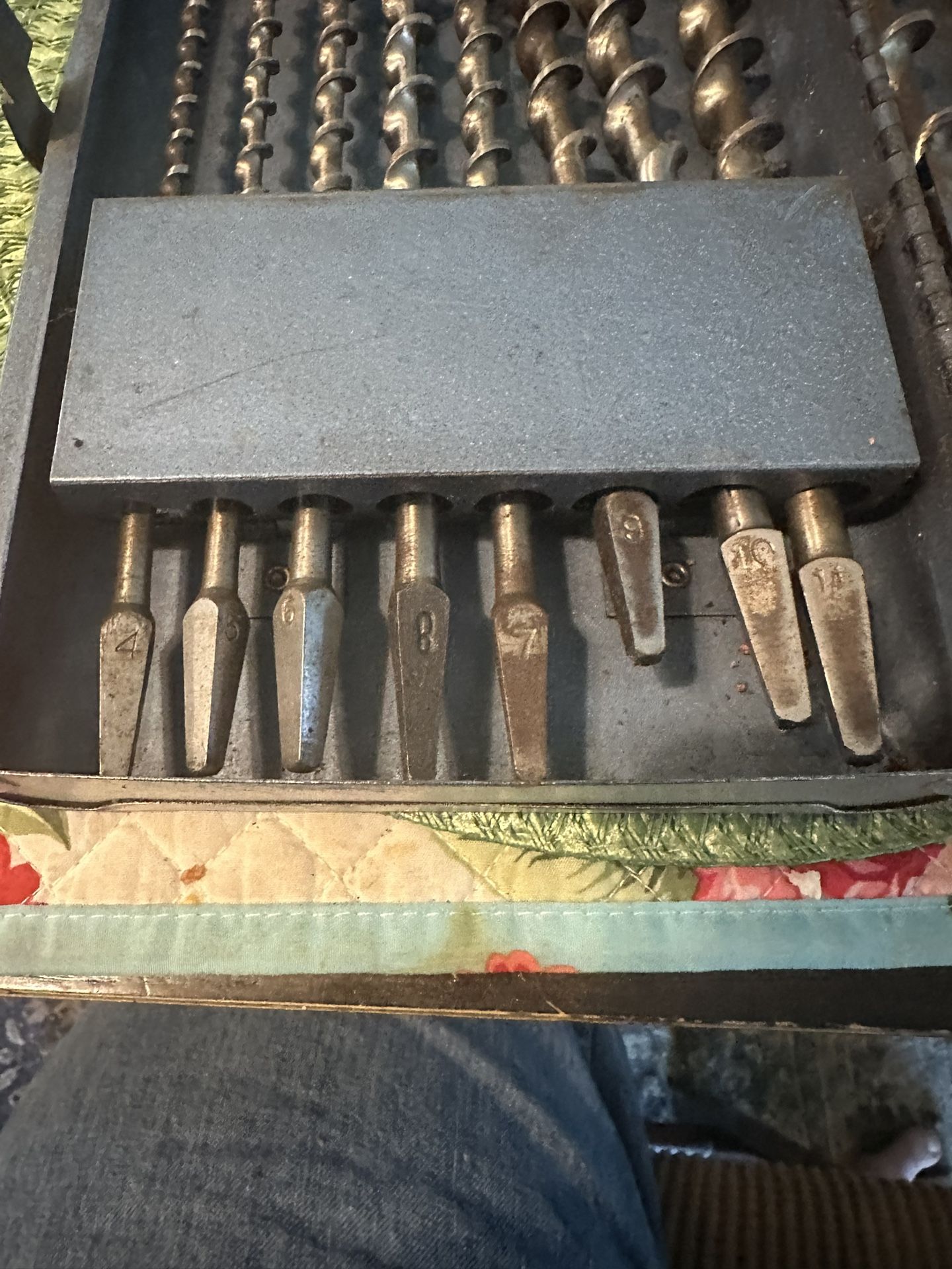 Powr Kraft Montgomery Ward Drill auger Bit Case