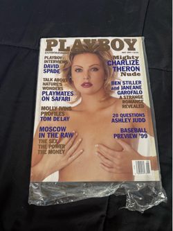 1999 May playboy magazine Charlize Theron