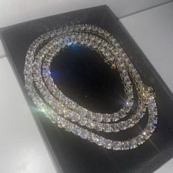 Iced Out Tennis Chain