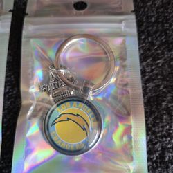 LOS ANGELES CHARGERS KEYCHAIN 3.00!!