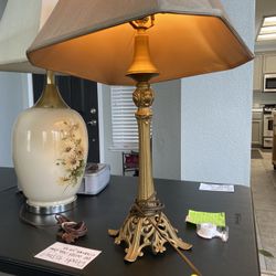 Antique Metal Brass Lamp