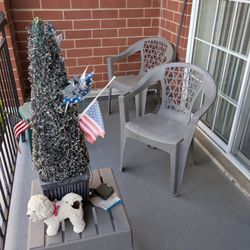 Patio Chair And Table