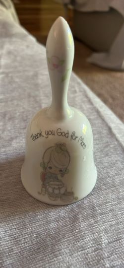 Precious Moments Porcelain Bell – Thank You God for Mom