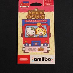 Animal Crossing Amiibo Cards Sanrio Collaboration Series