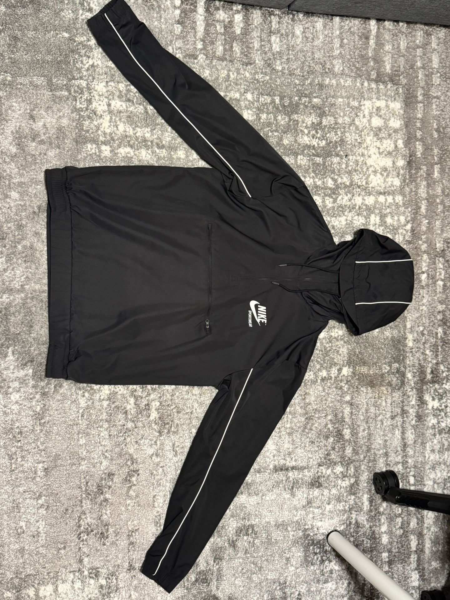 Black Nike Windbreaker