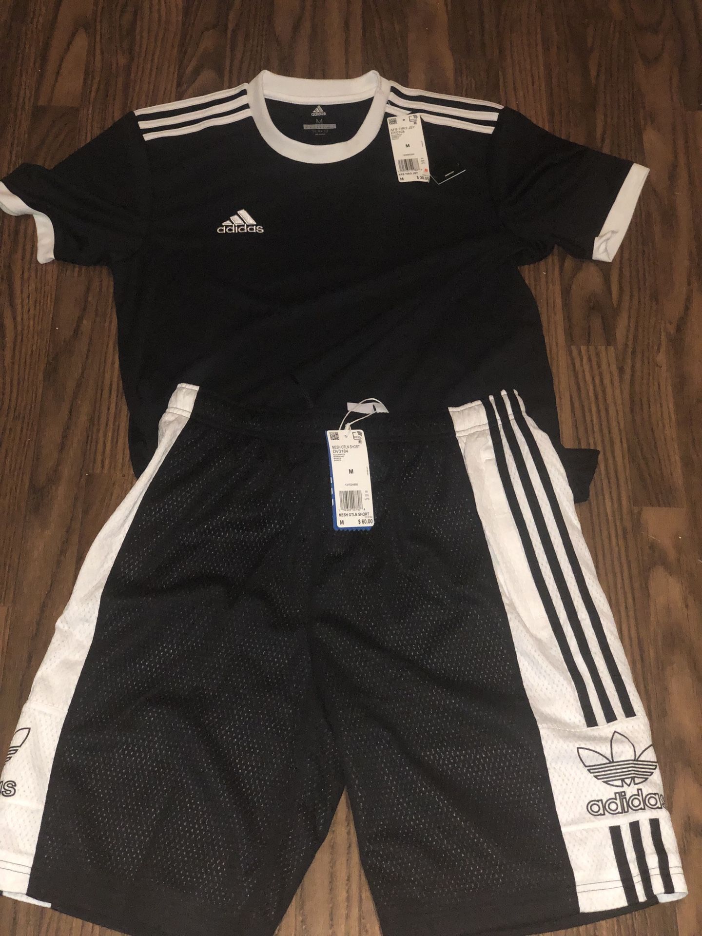 Adidas top and bottom