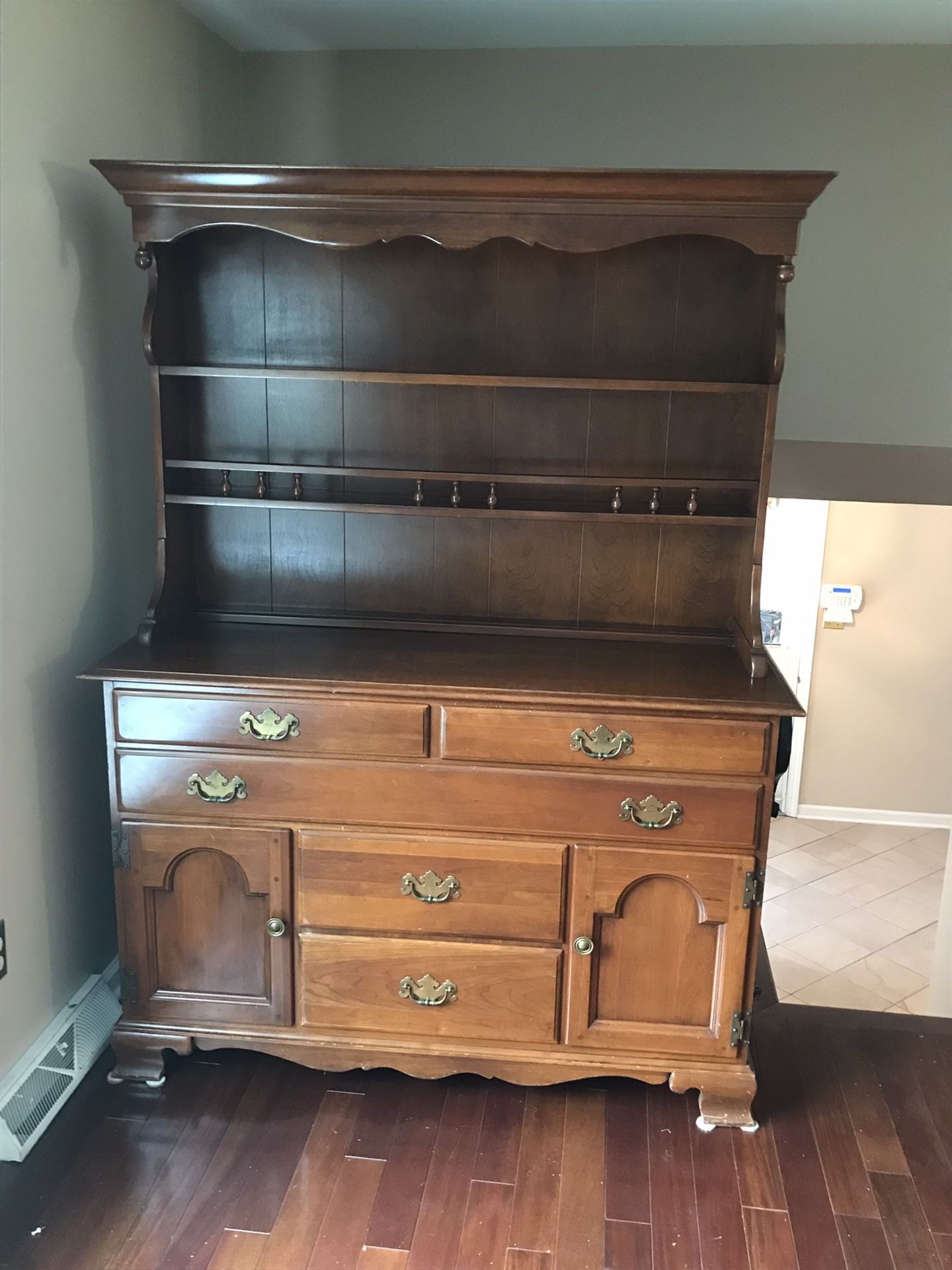 Temple Stuart Hutch/China Cabinet - Moving Sale
