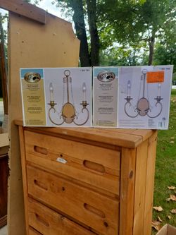 Hampton Bay 2 Light Wall Sconce