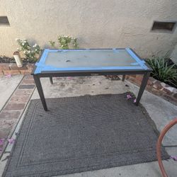 Orchard Supply Metal+Glass Patio Table