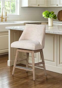 $69!! ✨ Martha Stewart Winfield Swivel Counter Stool – NEW & Fully Assembled ✨