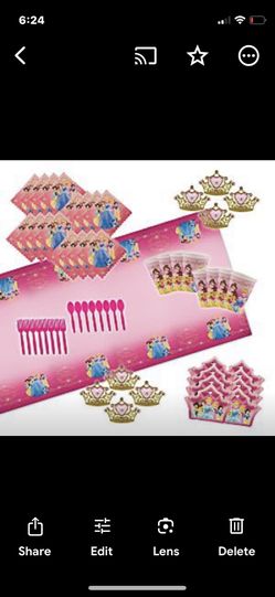 Disney Store Exclusive Princess Party to Go Cups P