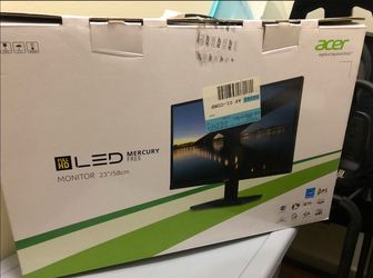 Acer 23’ 1080p monitor Fresh rate 60hz