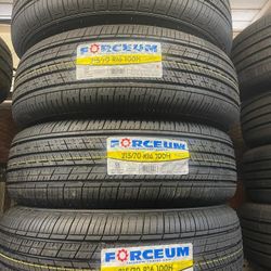 215/70/16 Brand New Tires