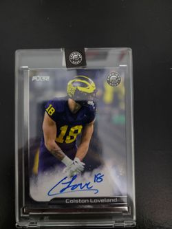 Colston Loveland PULSE football card