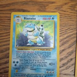 Blastoise Pokémon Card