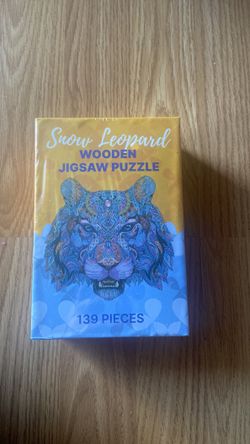 Snow leopard new Jigsaw puzzle!