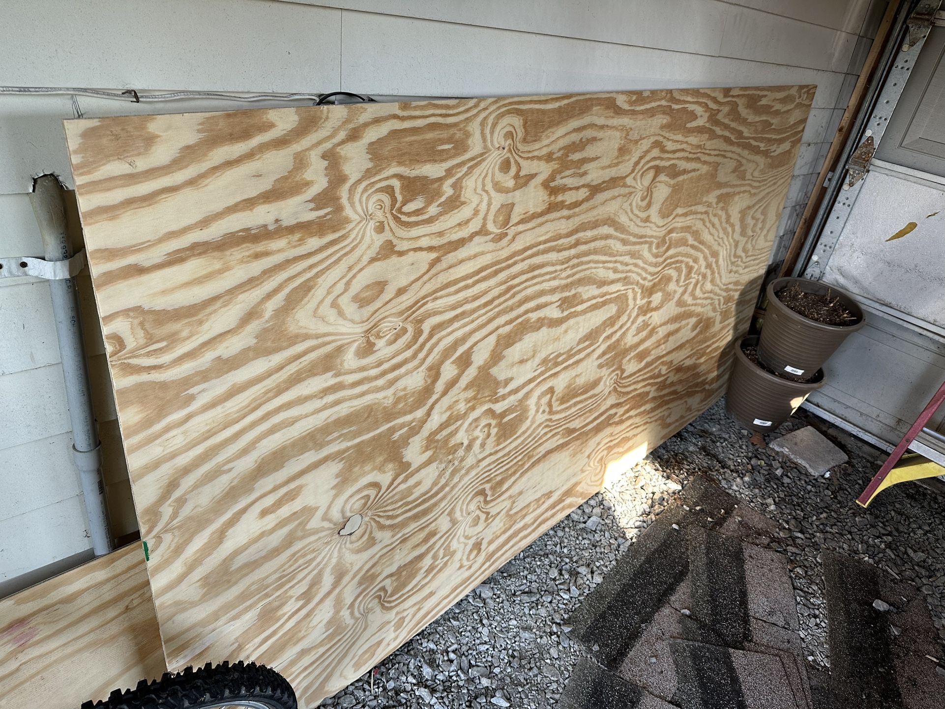 1/4” Plywood - 4’ X 8’ sheet new