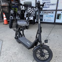 Electric Scooter With Seat 
