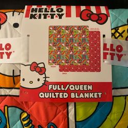 Hello Kitty Quilted Blanket