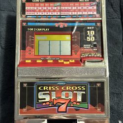RADICA Criss Cross Slot 7 - Slot Machine 