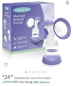 Lansinoh Manuel Breast pump