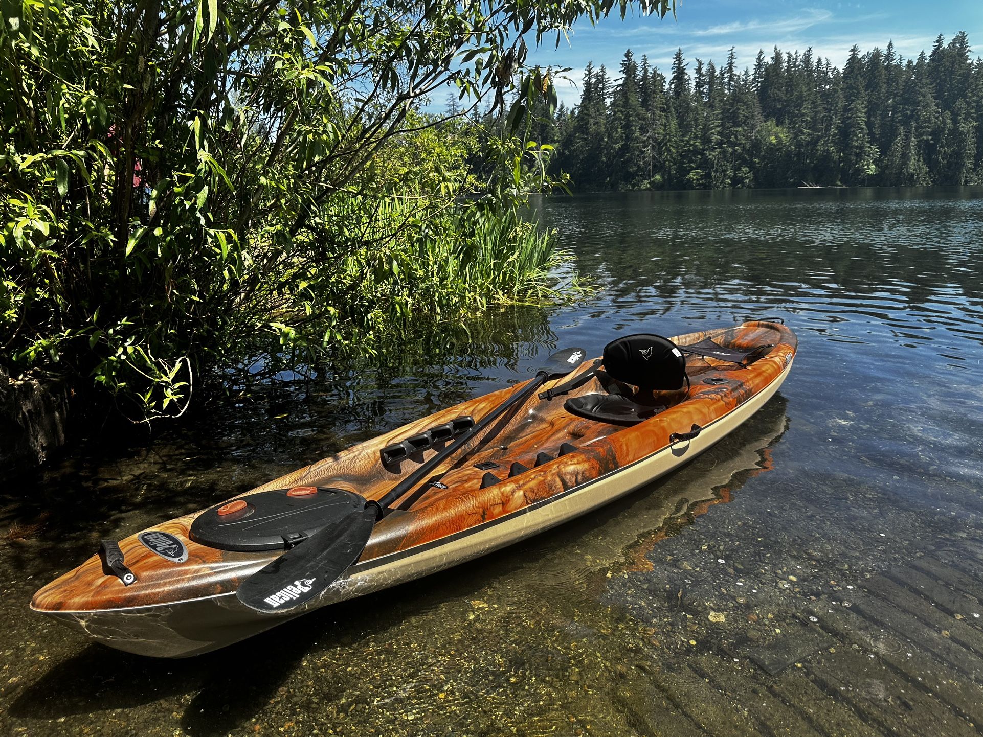 Pelican Covert 120 Angler Fishing Kayak Kyak