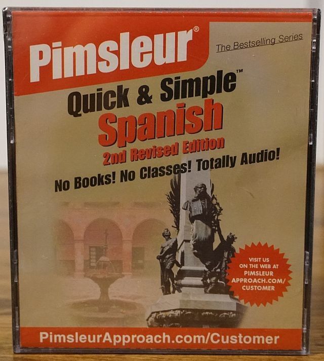 New PIMSLEUR Quick & Simple Spanish Cd