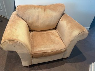 Accent Chair with matching ottoman