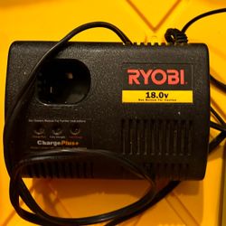 Ryobi 1423701  18v ChargePlus Battery Charger 18.0v P110 Charge Plus TestedRUCTIS