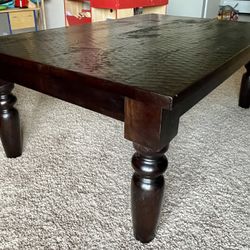 World Market Coffee Table - Solid Wood