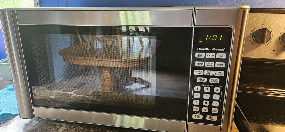 Microwave And Toaster Both For 50.00