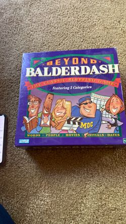 Bryon Balderdash game
