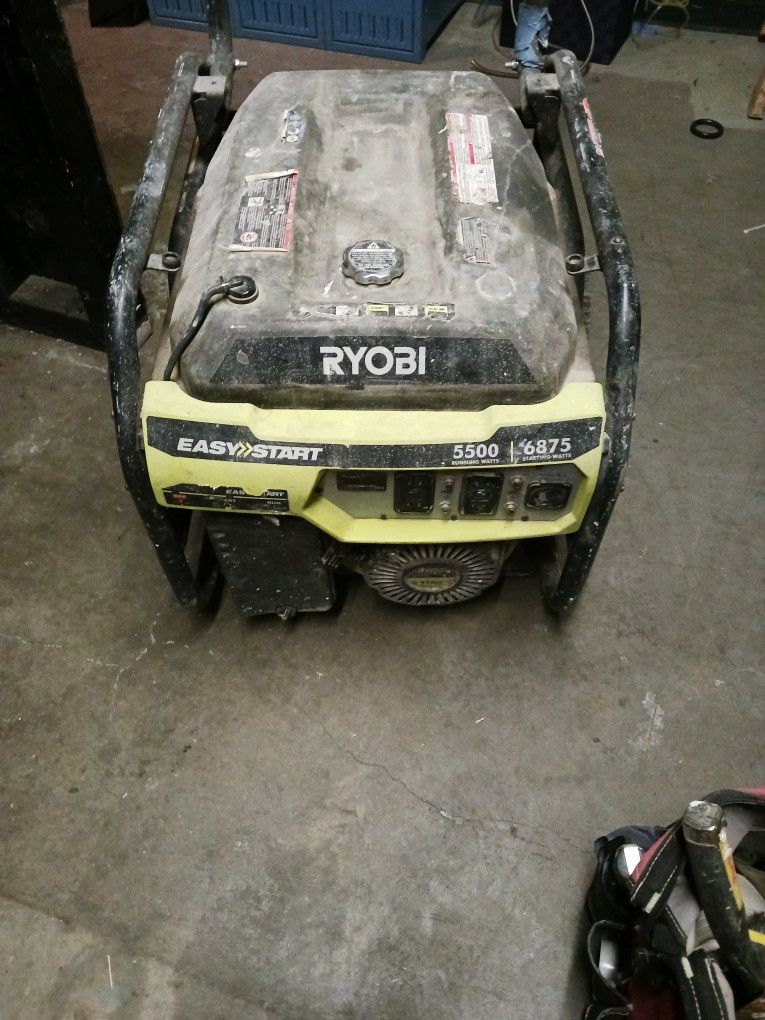 Ryobi Generator 5500 for Sale in Fort Worth, TX OfferUp