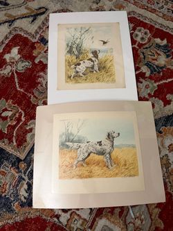 two photos 8.1/2 x 9 1/2 by Paul Wood