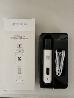 Casfuy Rechargeable Small Dog & Cat Nail Grinder