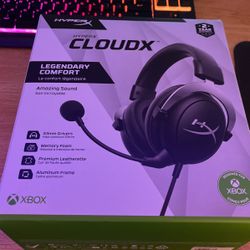 HyperX CloudX headset