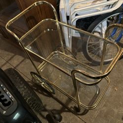 Antique Bar Cart
