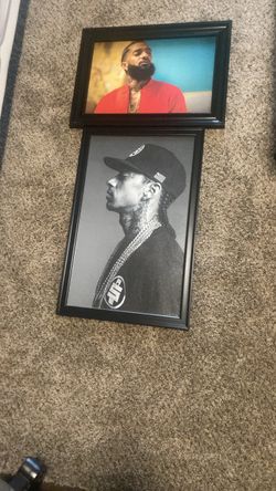 Nipsey Hussle canvas picture frame