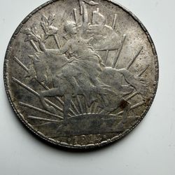 1914 Mexican Peso