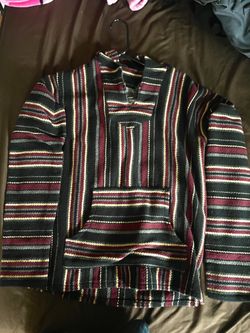 colorful poncho
